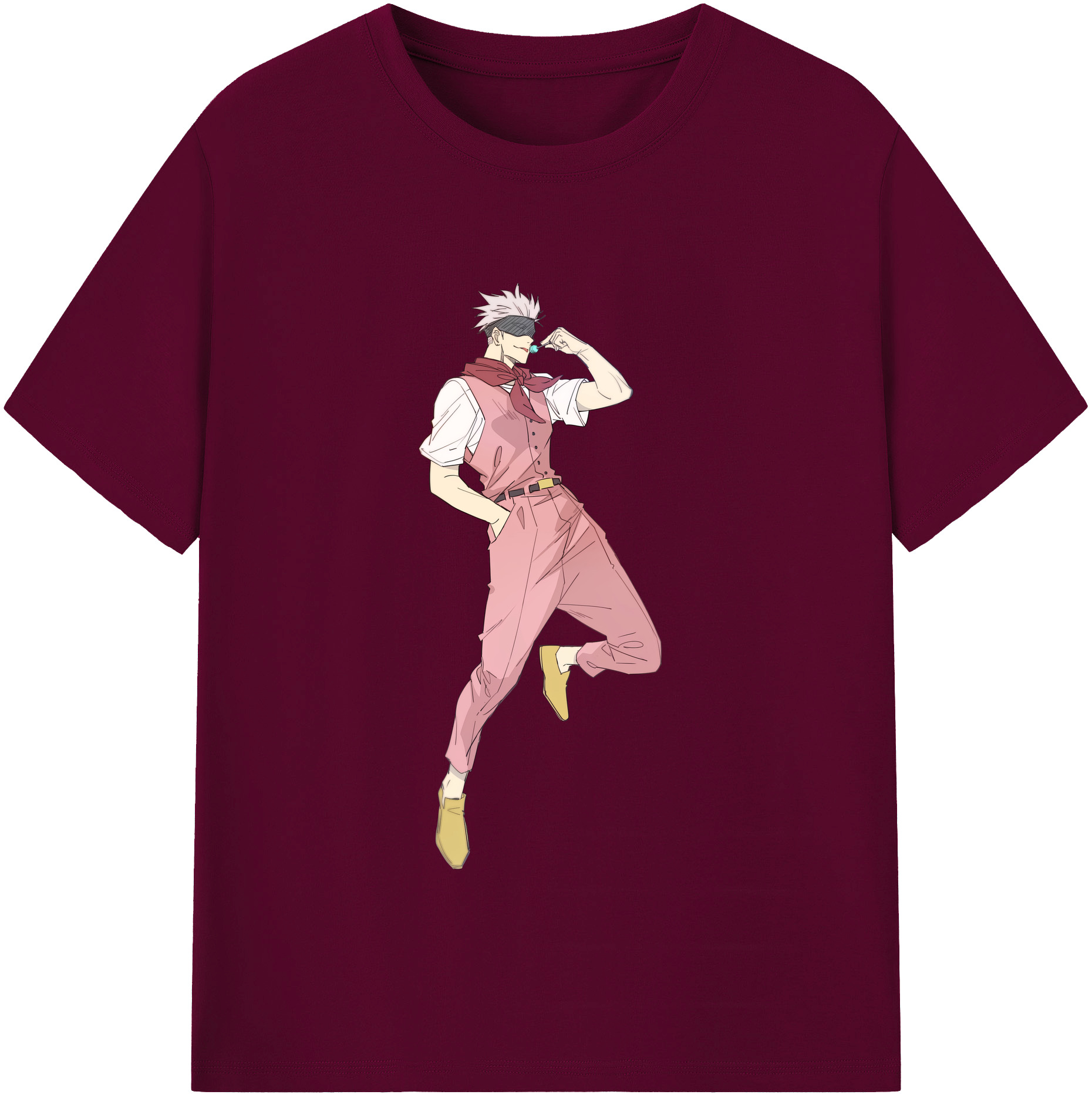 （画像用） 呪術廻戦 Jujutsu Kaisen レディースカジュアルプリントTシャツ（綿100％）